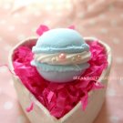 Macaron ring [blue, round]