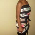 Graphic Tattoo Tube Top (Sz Med)