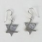 SS Contemporary Star of David Earrings