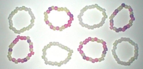 WHOLESALE LOT 50 BRACELETS SUN UV CHANGES COLOR UNIQUE COOL DIFFERENT JEWELRY