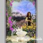 Trellis and Fountain by Donnalda Smolens