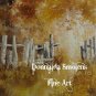 The Gate in Gold  Watercolor Painting by Donnalda Smolens
