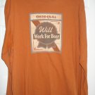 *Free Shipping* Urban Up Pipeline Vintage Style "Will Work For Beer" L