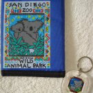 FREE SHIPPING Adorable Koala San Diego Zoo Wallet & Keychain Lot