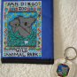 FREE SHIPPING Adorable Koala San Diego Zoo Wallet & Keychain Lot