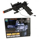 Airsoft Gun w/ Laser and Silencer