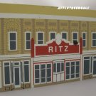 CAT'S MEOW VILLAGE 1994 RITZ THEATER SERIES XII STAGE