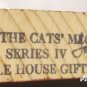 CAT'S MEOW 1986 SERIES IV LITTLE HOUSE GIFTABLES NEW