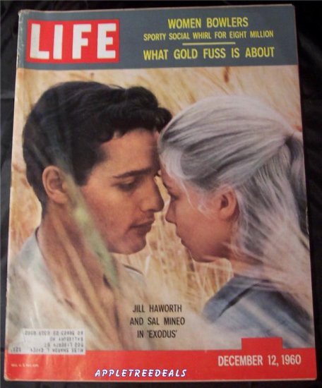 Life Magazine Dec 12 1960 Haworth Mineo Gold Churchill Kennedy