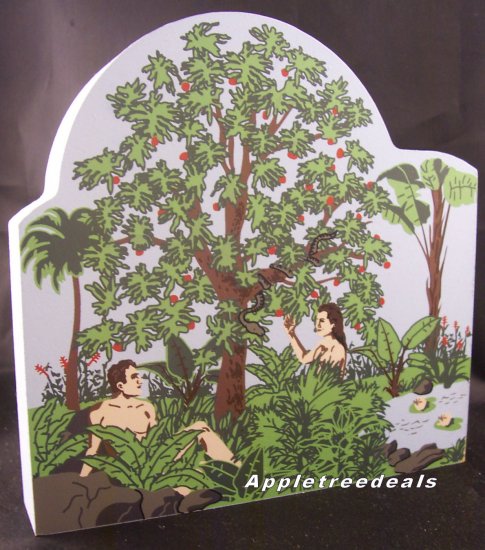 ADAM & EVE Bible Series GENESIS The Cat's Meow Village Bible Series