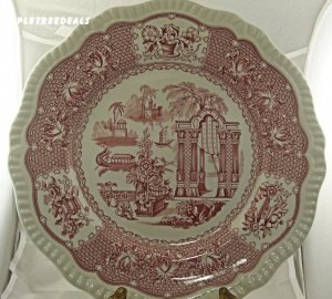 Pagoda Spode China Plate - Archives Regency Collection