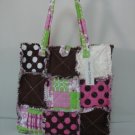 Patchwork Purse, Patchwork Tote, Rag Purse, All Cotton