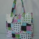 Patchwork Purse, Patchwork Tote, Rag Purse, All Cotton