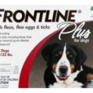 Frontline Plus For Dogs 89-122lbs, Merial New Red Box