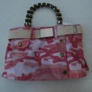 Camouflage Pink Jean Purse or Bag