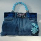 Denim Blue Jean Purse, Booty Bag