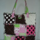 Quilt Purse, 3pc Set, PatchWork Handbag & Wallet Set