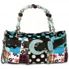 Patchwork bootie bag, Polka Dot Patch Bootie Bag Cotton