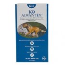 K9 Canine Advantix 6 Month Supply, 55-100lbs, Sealed
