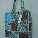 Patchwork Quilt Purse, Rag Bag Quilted Purse, Cotton