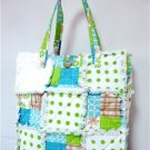 Patchwork Quilt Purse, Patchwork Rag Tote, Rag Purse