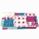 Patch Work Quilted Wallet, Polka Dot, Cotton