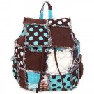 Patchwork Backpack Purse, Rag Bag Backpack, Purse