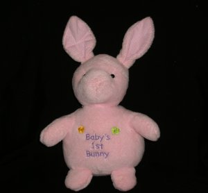 Russ Baby's First Bunny Pink Plush Lovey