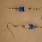 Ocean Wave  Dangle Earrings