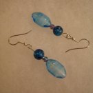 Blue Ice Dangles Earrings