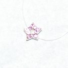 New Pretty illusion Anklet Pink Rhinestone Star Jewelry ＊ Beautiful Sparkly Sexy ＊ Just7even ＊