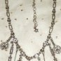 Kirks Folly art deco silver necklace