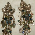 Kirks Folly green goddess earrings