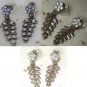 Kirks Folly green leaf simple earrings