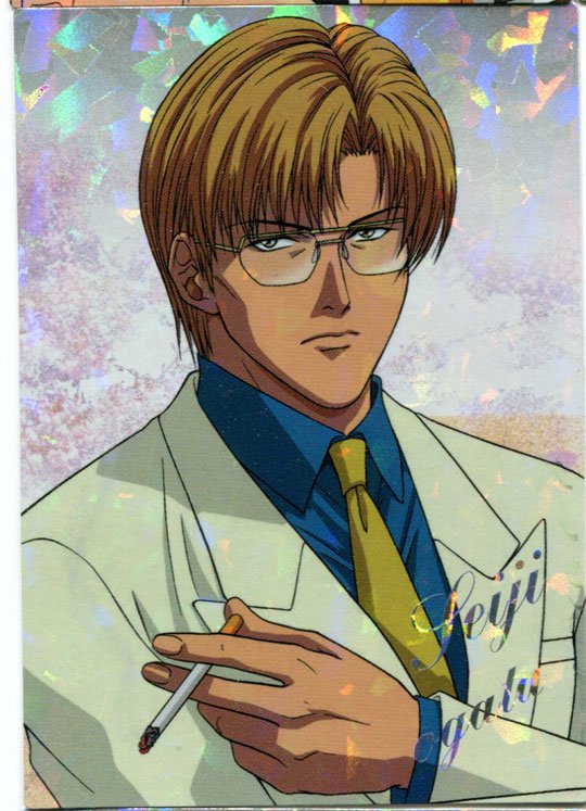 Hikaru no Go PP sticker card prism (Seiji)