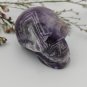 Chevron Amethyst Skull