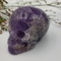 Chevron Amethyst Skull