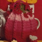 Vintage 1950's Crochet Tea Cozy Pattern Flower Cosy Reproduction PDF Wee Designs
