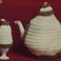 Vintage 1950's Simple Crochet Tea Cozy Pattern Cosy Reproduction PDF Wee Designs