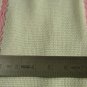 Cream Embroidery Band with pink edge, 7.5 cm 3 inches wide