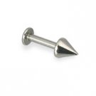Stainless Steel Point Labret Bar