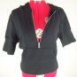 Victoria's Secret Moda Black Zippered Hoodie Jacket M
