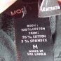 Victoria's Secret Moda Black Zippered Hoodie Jacket M