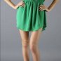 Umgee Green & Black Romantic Chiffon Dress Junior Sizes S M L NEW