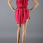 Umgee Green & Black Romantic Chiffon Dress Junior Sizes S M L NEW