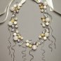 Celeste Michelle Cluster & Fringe Statement Necklace NEW MSRP $88