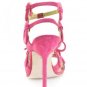 Manolo Blahnik Dos Porc Velour Fuxia Pink Suede Strappy Sandals 40.5 NEW $875