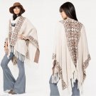 NWT LOVE STITCH Alma Oversize Poncho Open Sweater in Oatmeal One Size Fits All NWT LOVE STITCH Alma Oversize Poncho Open Sweater in Oatmeal One Size Fits All