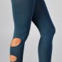 Wow Couture Blue Cut Out Design Stirrup Leggings S M L NEW MSRP $40