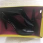 NIB Kenneth Cole Reaction Bee Day Black Patent Leather d'Orsay Pumps Sz 10 $79